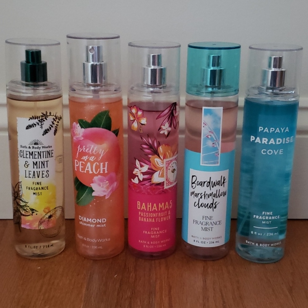 Bath and body works mist